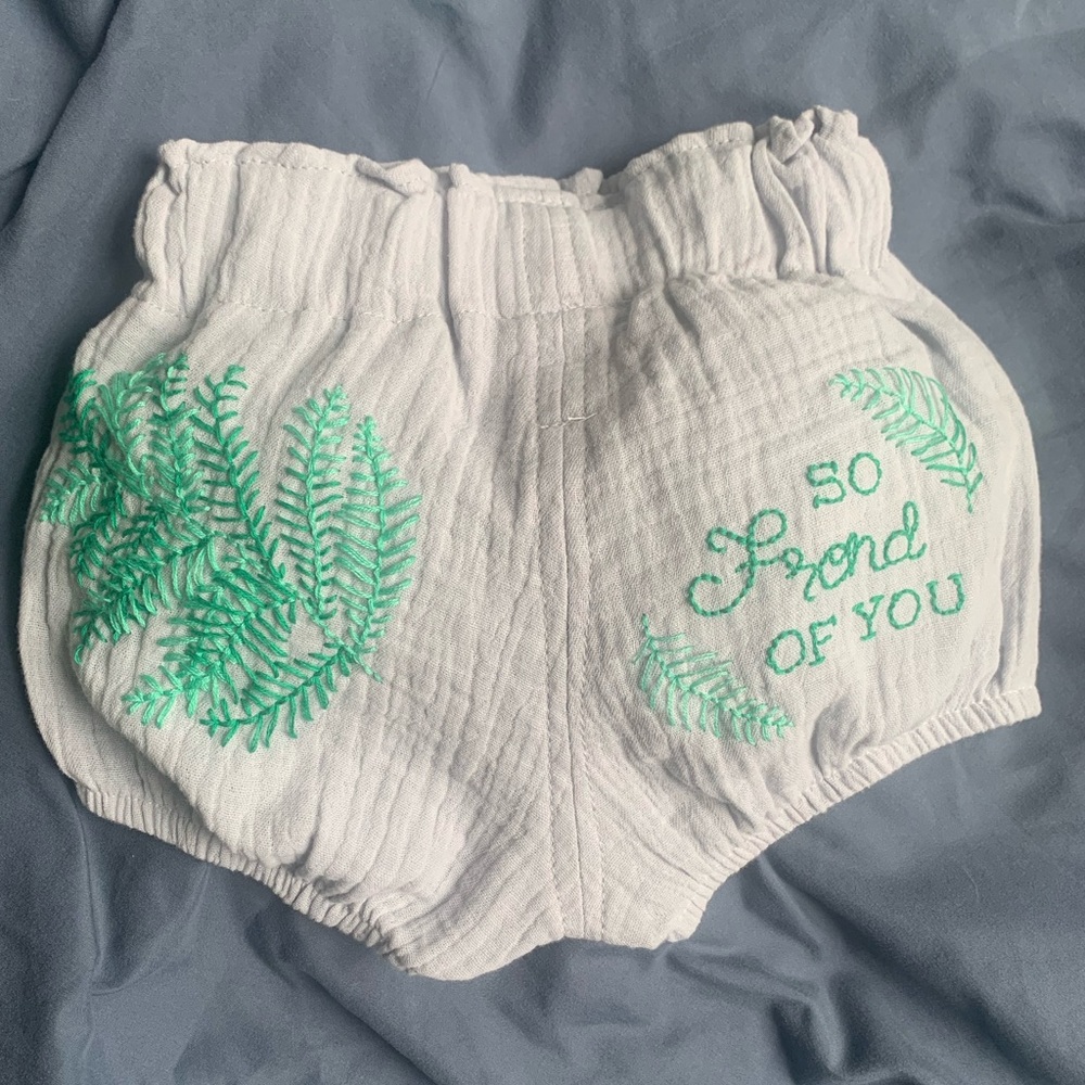 Hand-Embroidered Baby Bloomers